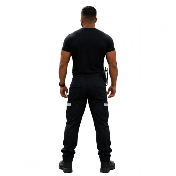 Calça Tática para Bombeiro Civil/ Socorristas Com Refletivos