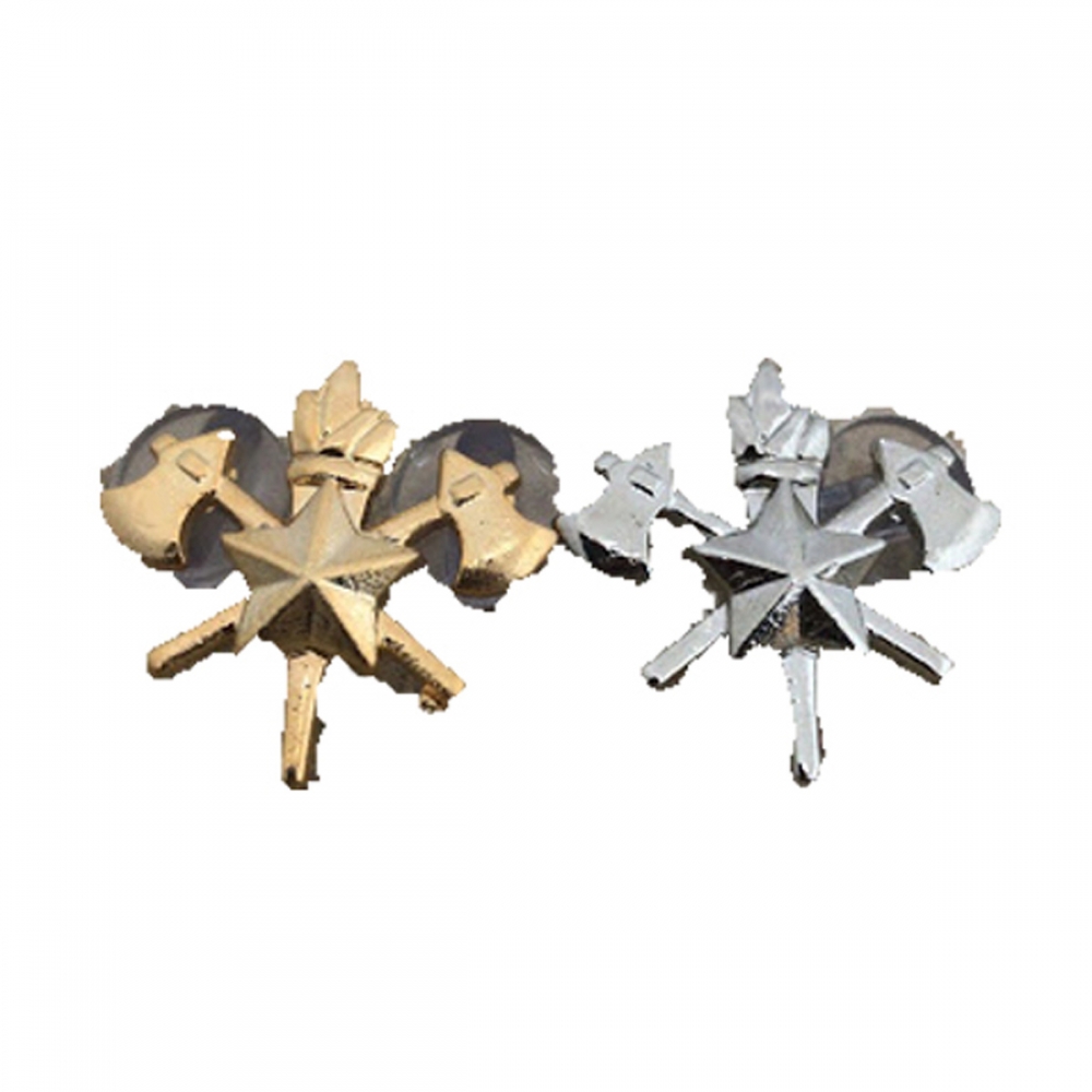 Distintivo / Insignia De Metal Para Gola Bombeiro Civil