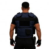 Capa De Colete Tático X-tudo Segurança - Azul Marinho