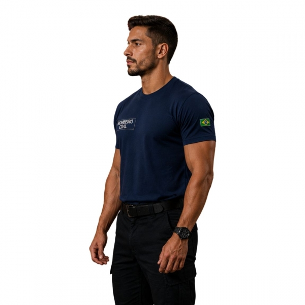 Camiseta para Bombeiro Civil - QUADRO BOMBEIRO CIVIL