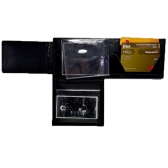 Carteira em Couro Legítimo com Brasão EB Exército Brasileiro