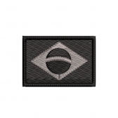 Patch Bordado Bandeira Países - 7 Cm por 5 Cm