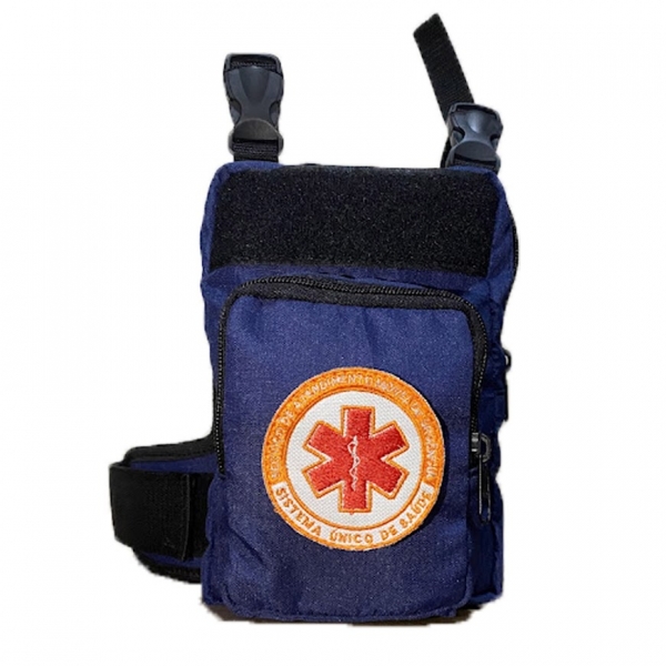 Bornal Tático De Perna Para Socorrista/ Samu - Sem Tarjeta