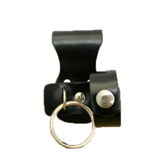 Porta Tonfa Ambidestro Em Couro Vigilante, Segurança