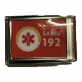 Fivela Resinada P/ Cinto Fino Social - SAMU 192