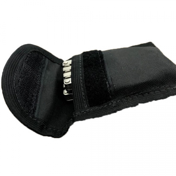 Porta Algemas Nylon Fechamento Velcro Vigilante - Segurança