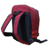 Mochila Tática em Oxford  Bordado Bombeiro Civil - Vermelha