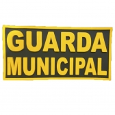 Patch Emborrachado GUARDA MUNICIPAL P/ Costas Colete Tático