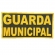 Patch Emborrachado GUARDA MUNICIPAL P/ Costas Colete Tático