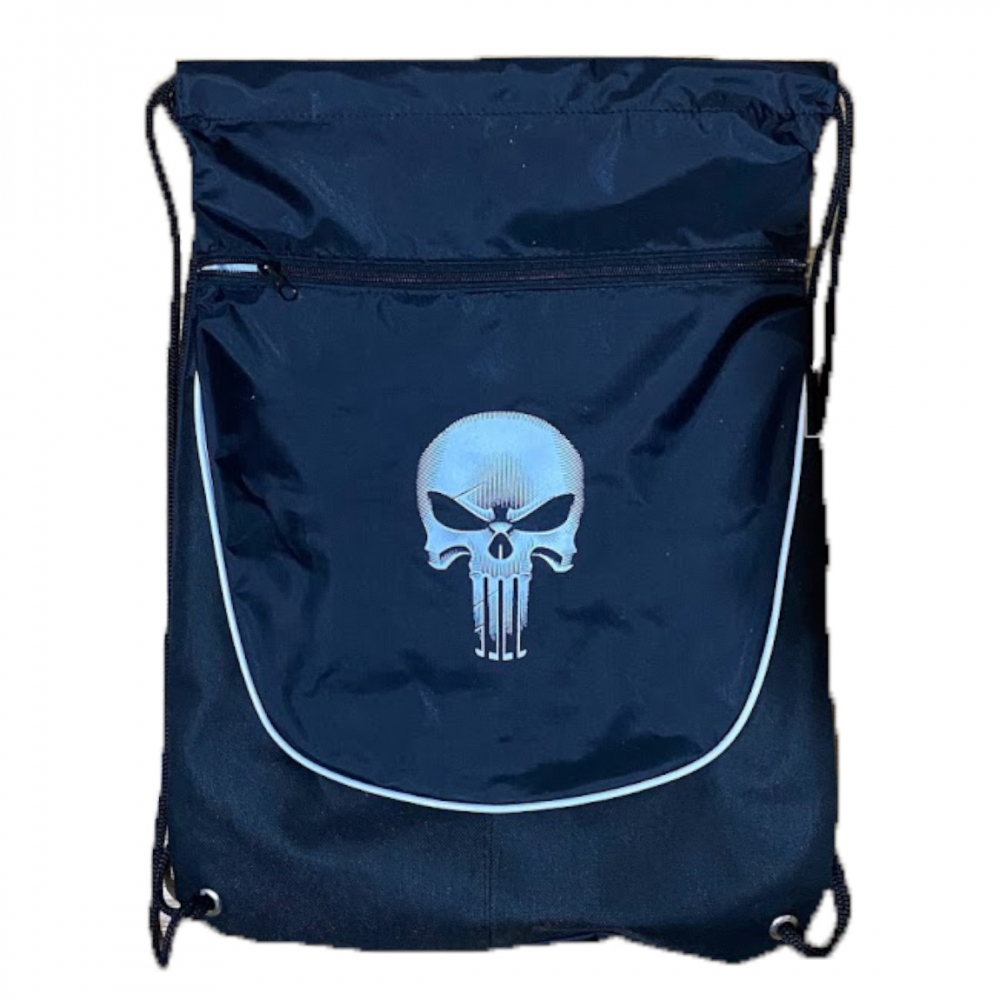 Mochila Sacolinha Com Estampa Punisher