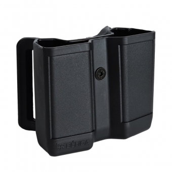 Porta Carregador Tático em Polímero Duplo - Passador