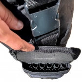 Bornal Tático Militar De Perna Para Calibre 12 -24 Munições