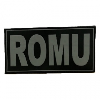 Patch Emborrachado ROMU para Costas de Colete Tático