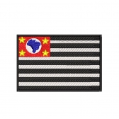 Patch Bordado Bandeira Estados - 7 Cm por 5 Cm