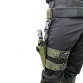 Coldre Robocop Tático De Perna para Revolver Calibre 38