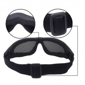 Óculos Tático Militar Ajustável Com Tela Abs Proteção