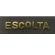 Conjunto de Letras para Braçal em Latão Polido 2 CM- ESCOLTA