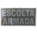 Patch Emborrachado ESCOLTA ARMADA P/ Costas de Colete Tático