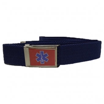 Cinto Fino Social Fivela Resinada - CRUZ DA VIDA SOCORRISTA